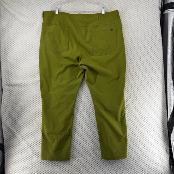 Public Rec Pants Go To Commuter Mens 42x30 Olive Green Casual Athletic Fit - Picture 6 of 12